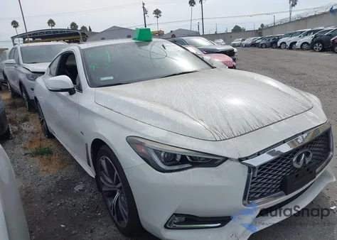 2018 Infiniti Q60 2.0T Pure z USA, uszkodzony, nr VIN JN1CV7EKXJM200656